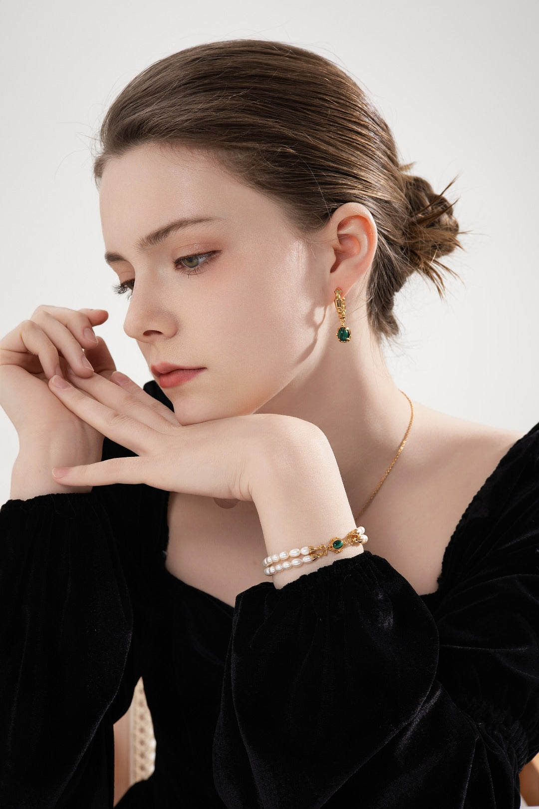 Forest Soul Malachite Earrings