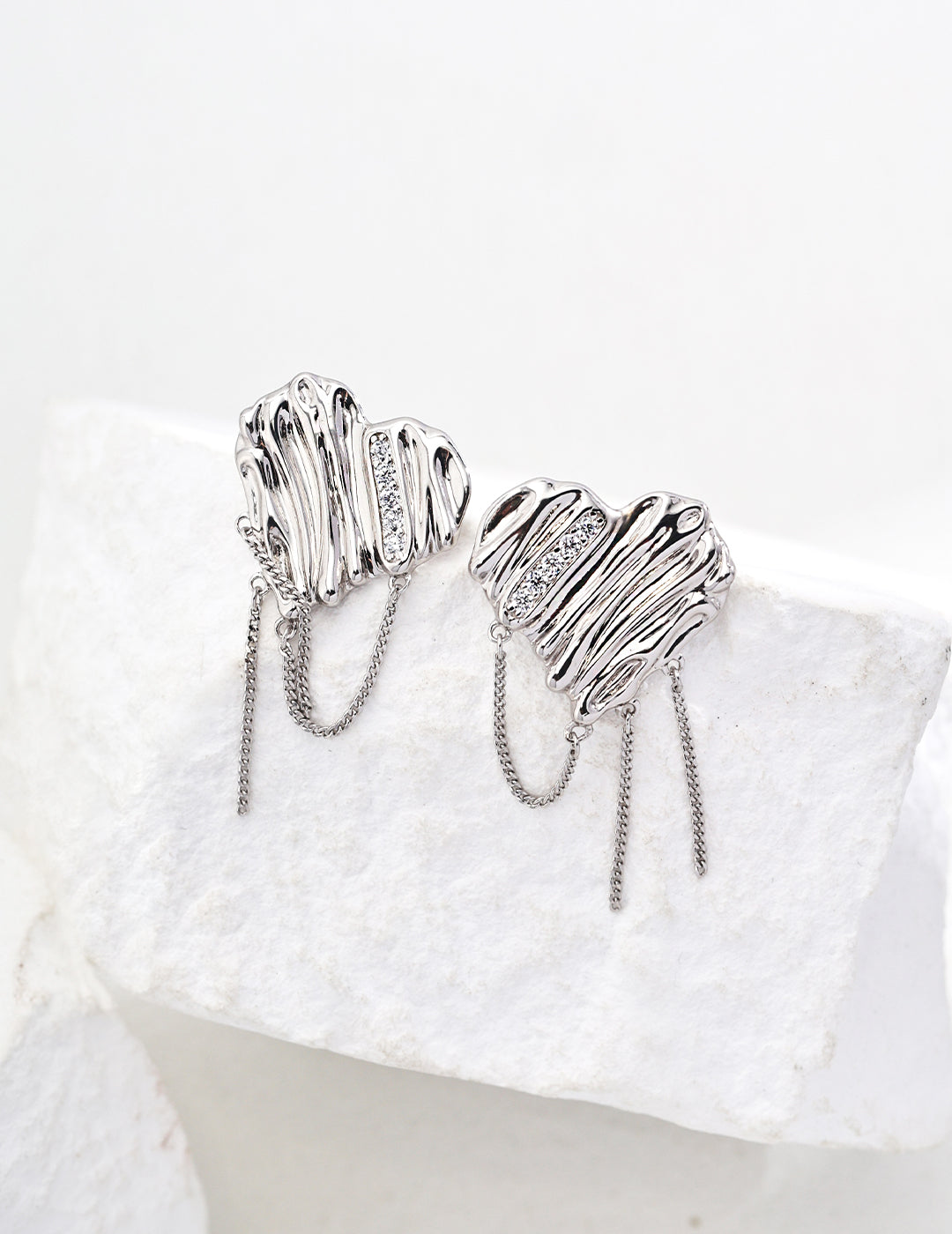 Molten Chain Earrings