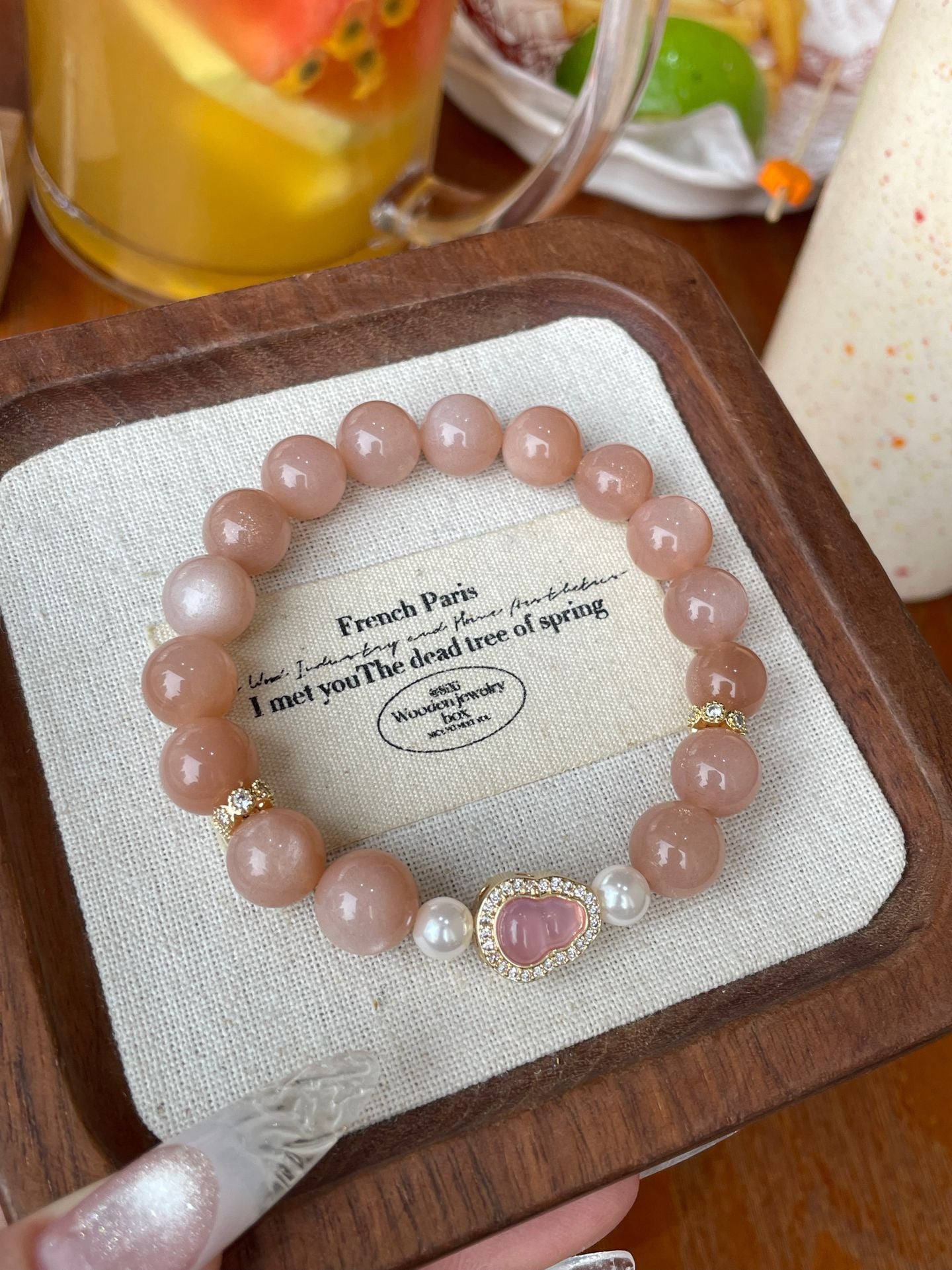 Sunshine Manifestation Bracelet – Sunstone & Lucky Gourd